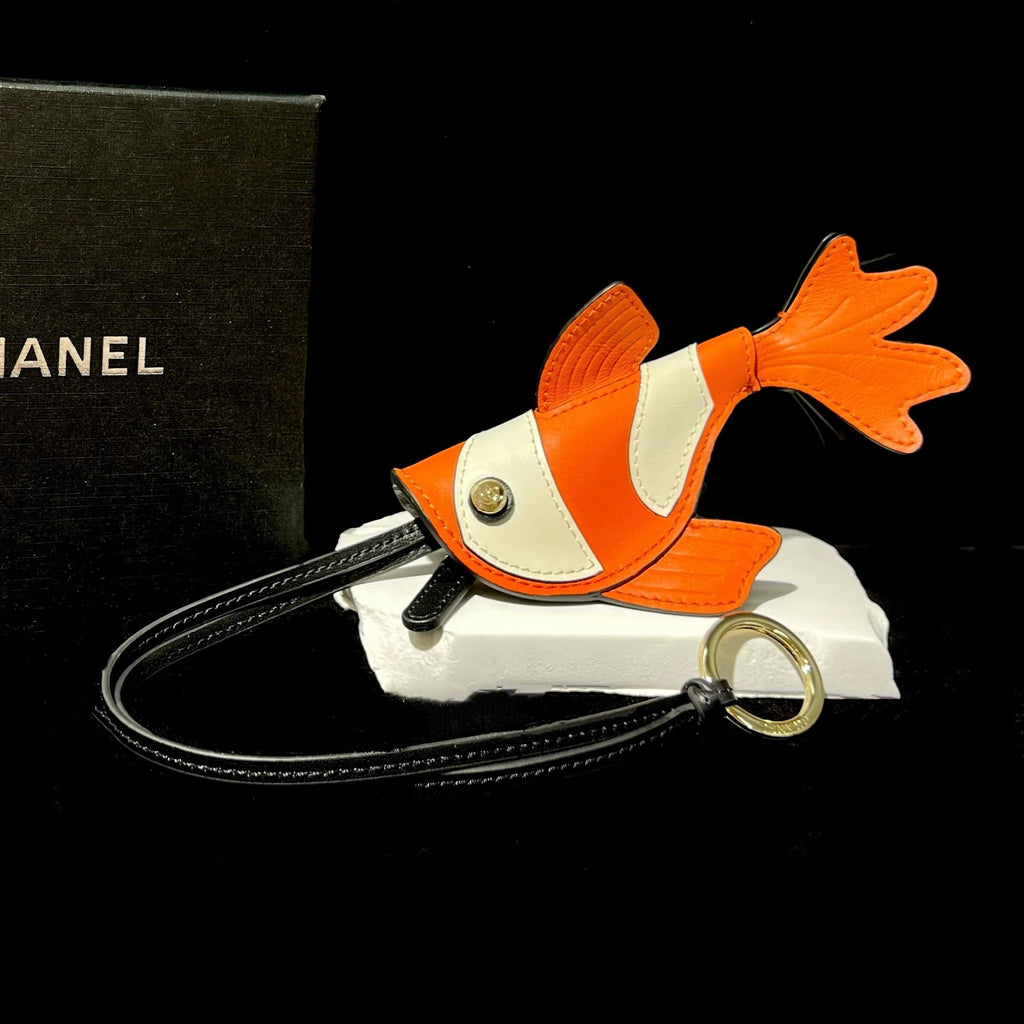 Chanel Coco Beach Mini Clownfish Bag Charm