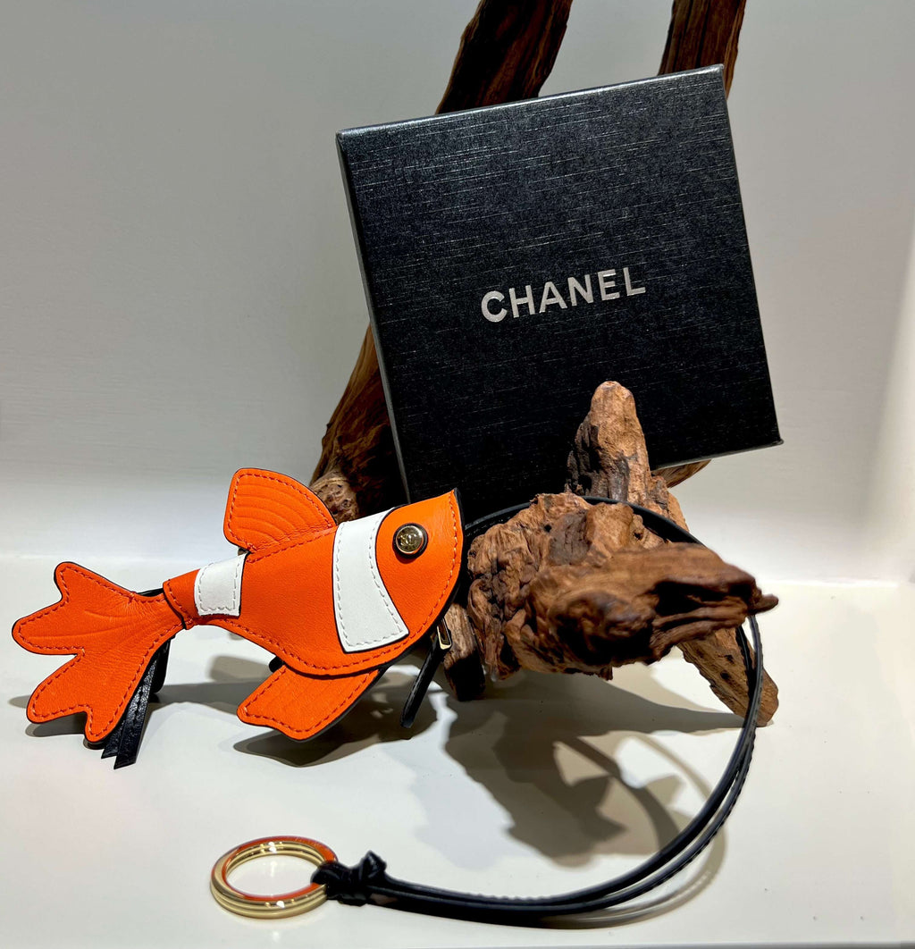 Chanel Coco Beach Mini Clownfish Bag Charm