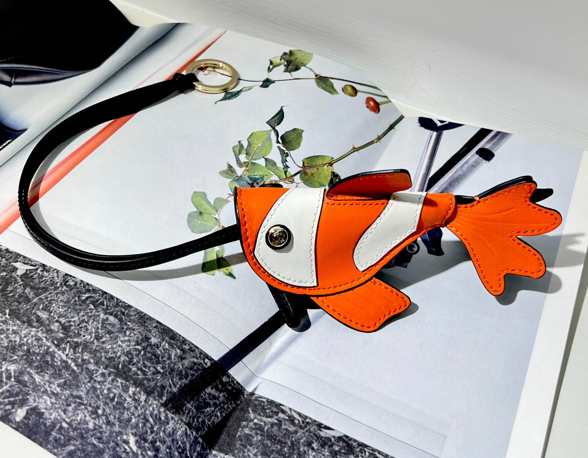 Chanel Coco Beach Mini Clownfish Bag Charm