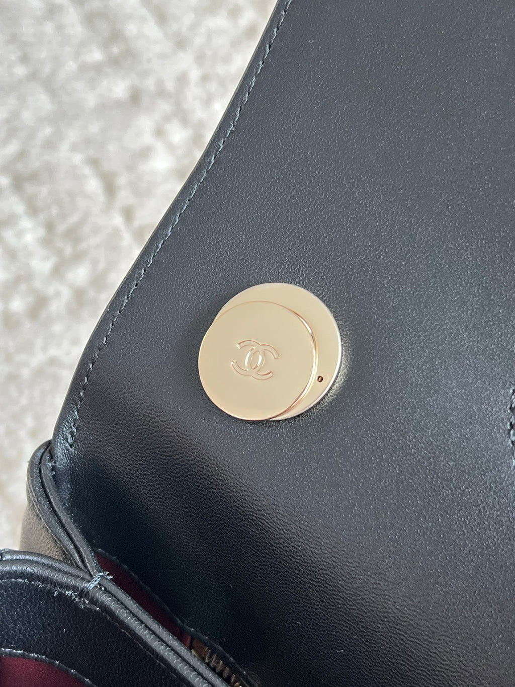 Chanel Flap Bag With Top Handle A92236