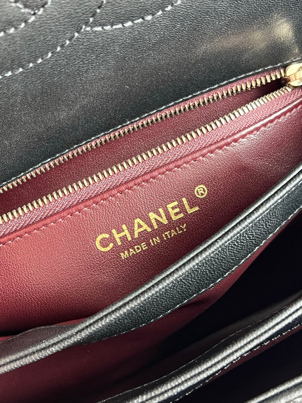 Chanel Flap Bag With Top Handle A92236