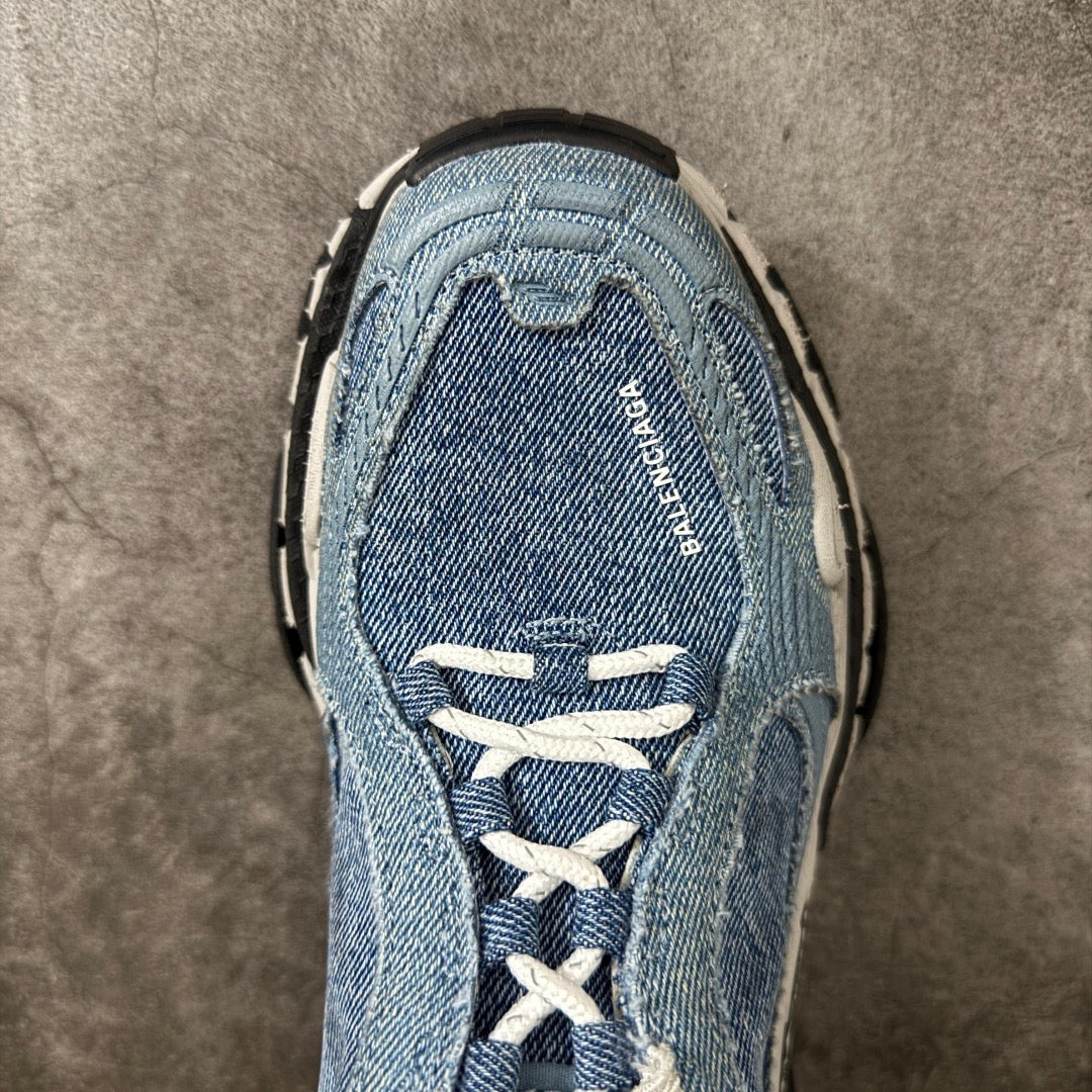 Balenciaga Triple S.2 Denim Sneaker In Blue