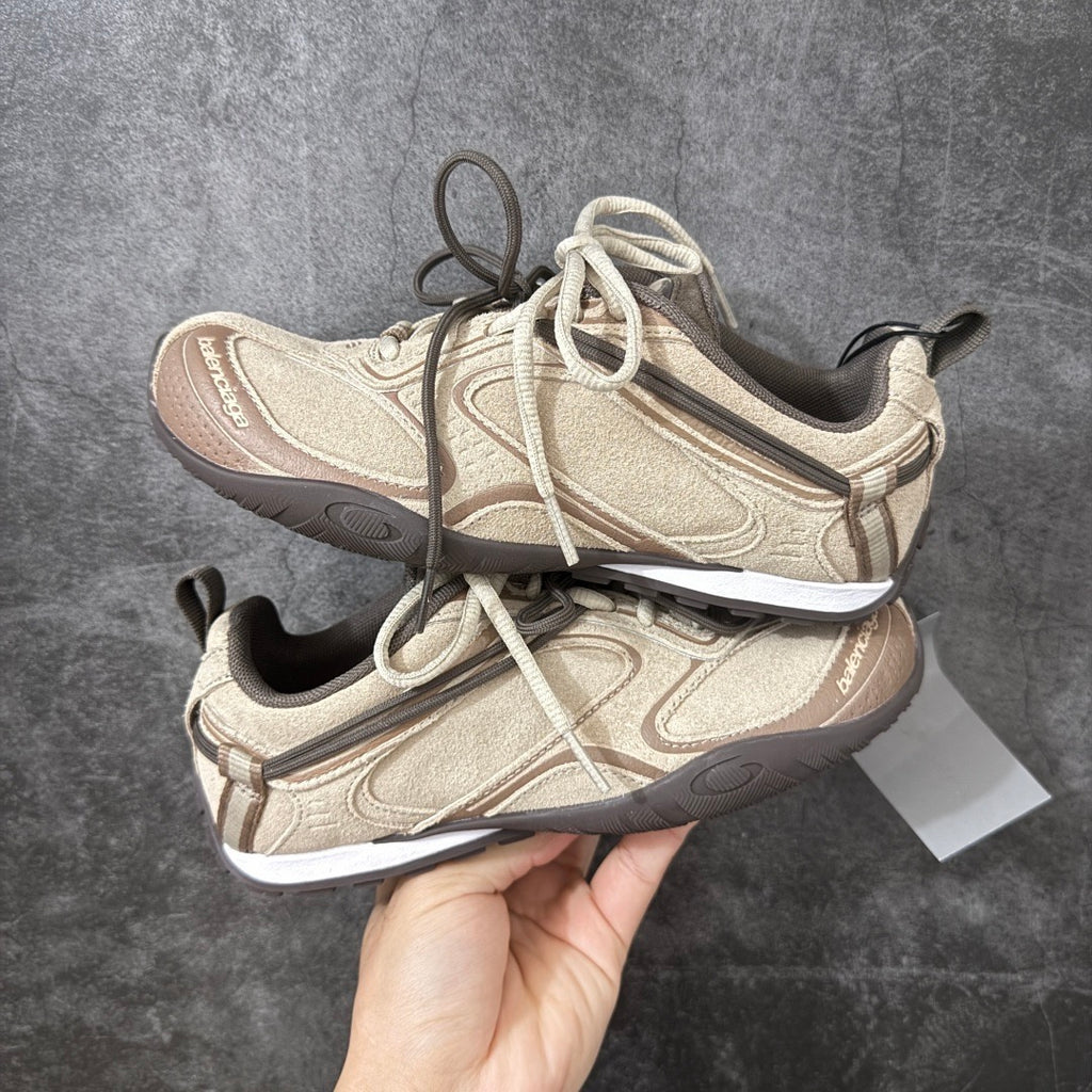 Balenciaga Radar Sneaker in Suede Calfskin