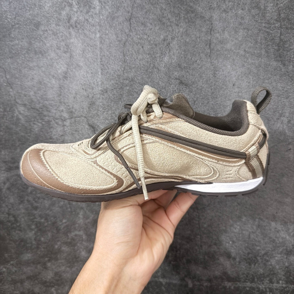 Balenciaga Radar Sneaker in Suede Calfskin