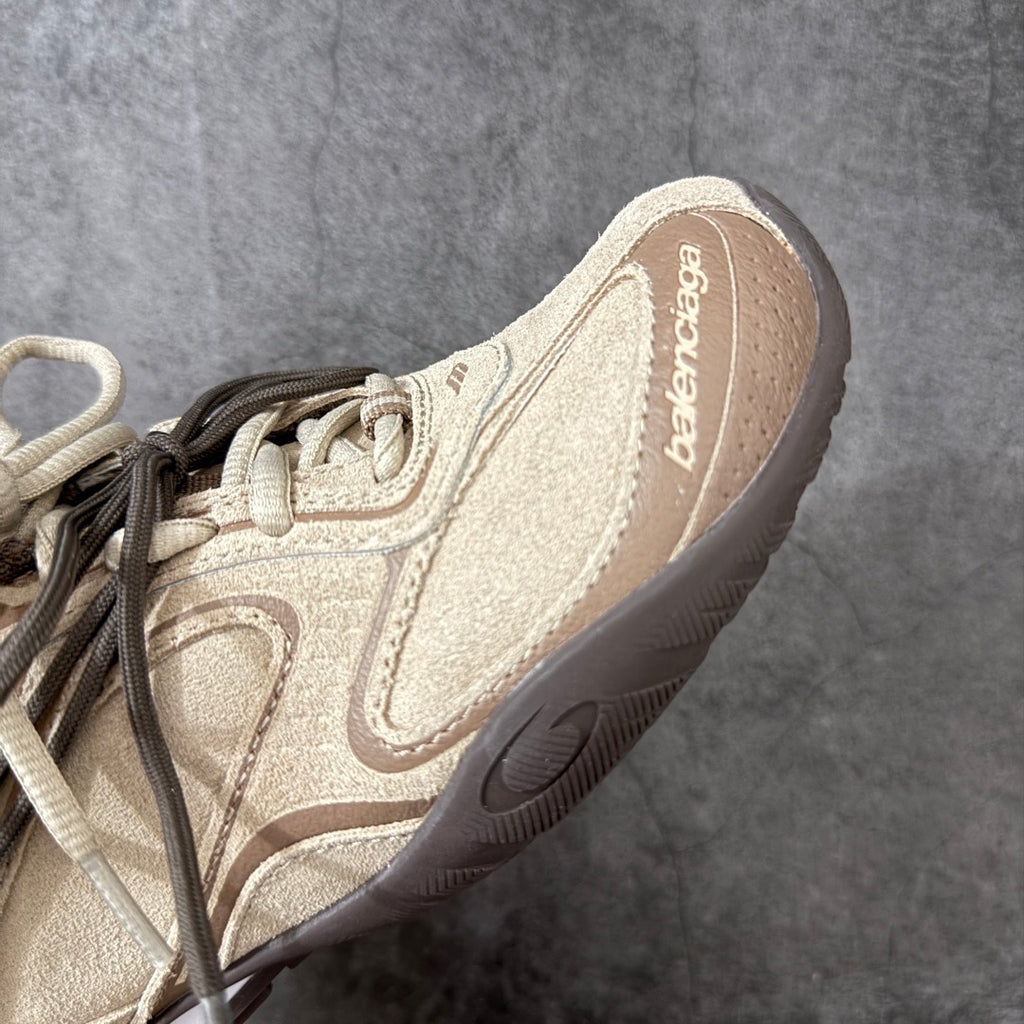 Balenciaga Radar Sneaker in Suede Calfskin