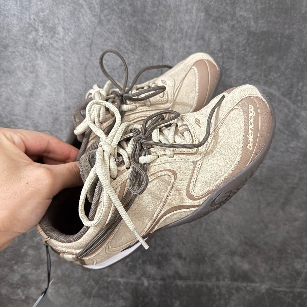 Balenciaga Radar Sneaker in Suede Calfskin