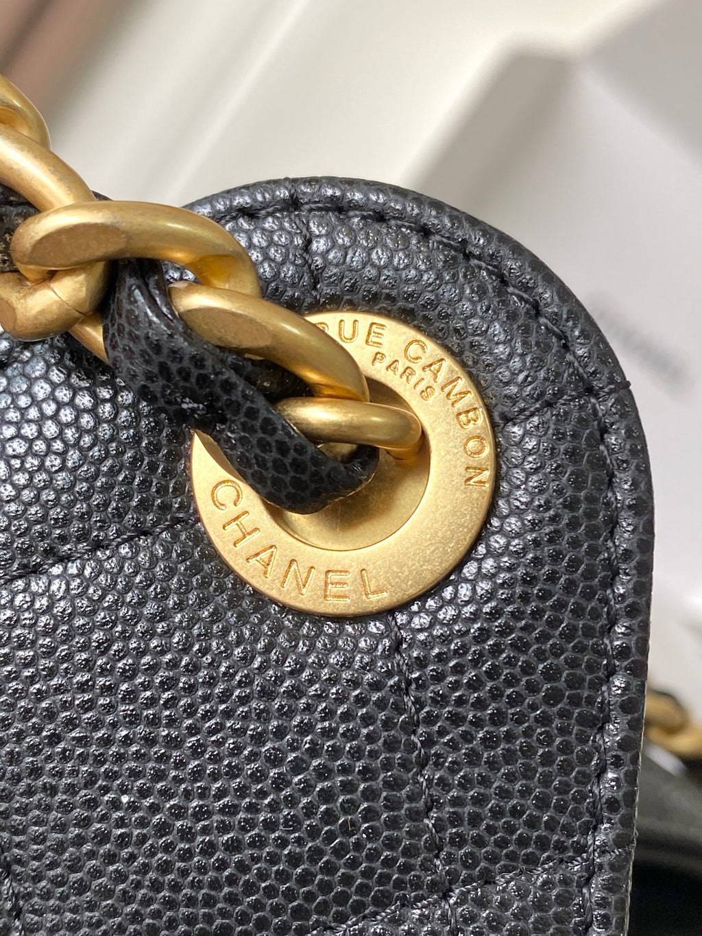 Chanel 25 Small Handbag in Grained Calfskin