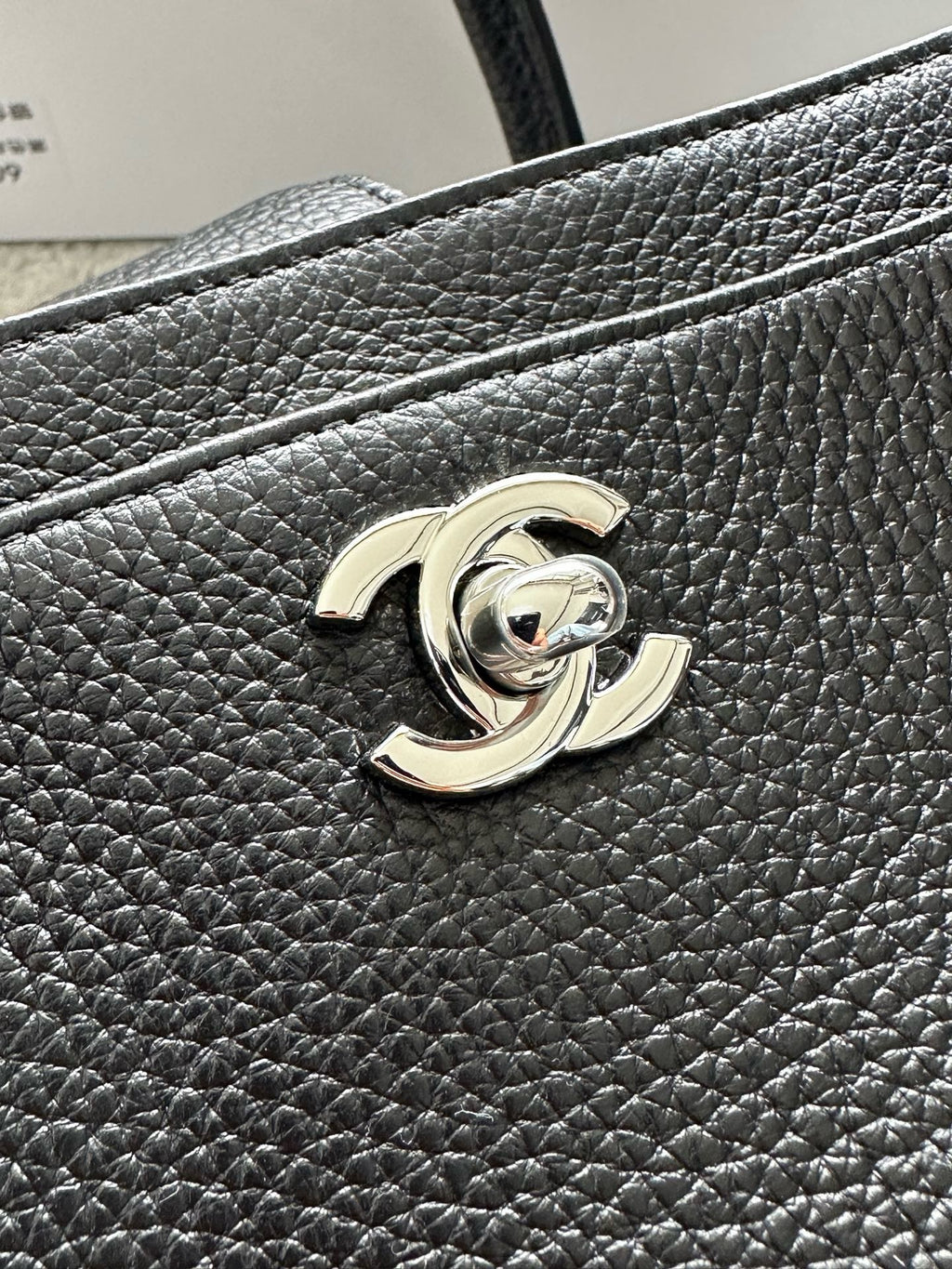 Chanel Small Cerf Executive Shopper Tote in Calfskin