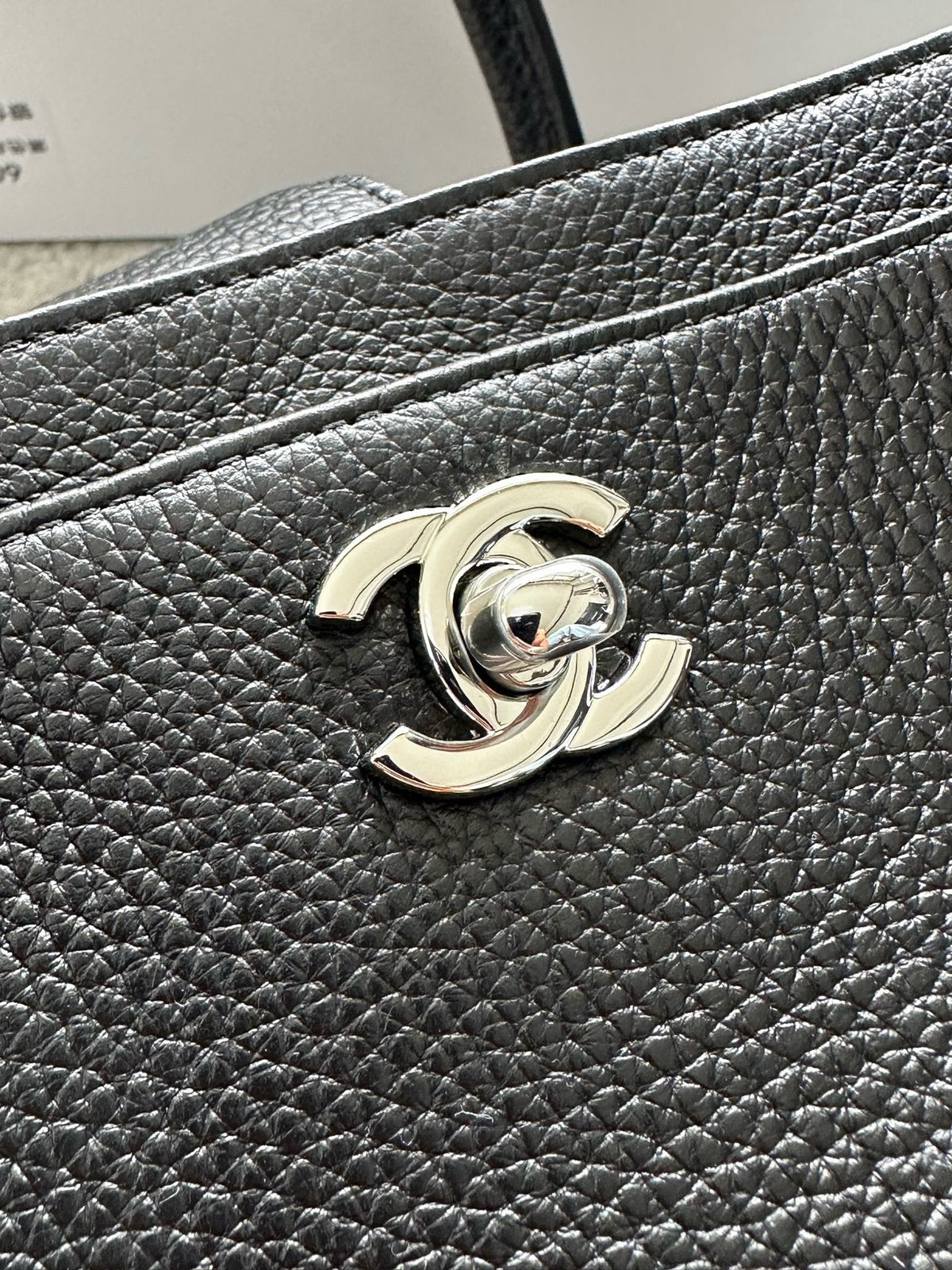 Chanel Small Cerf Executive Shopper Tote in Calfskin
