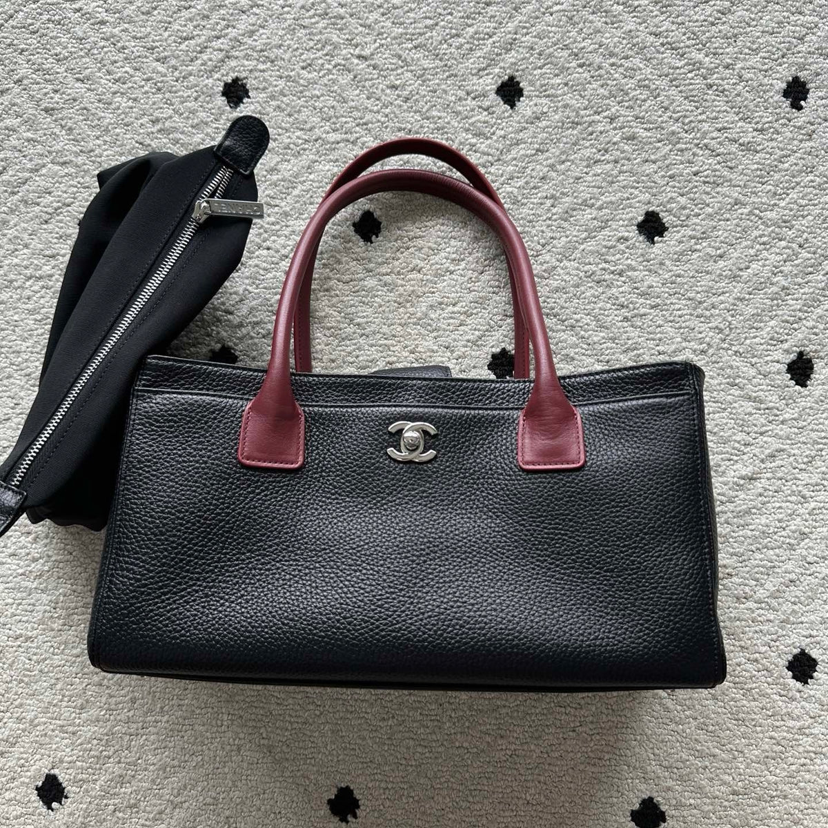 Chanel Small Cerf Executive Shopper Tote in Calfskin