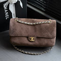 Chanel Maxi Flap Bag in Suede Calfskin AS6231