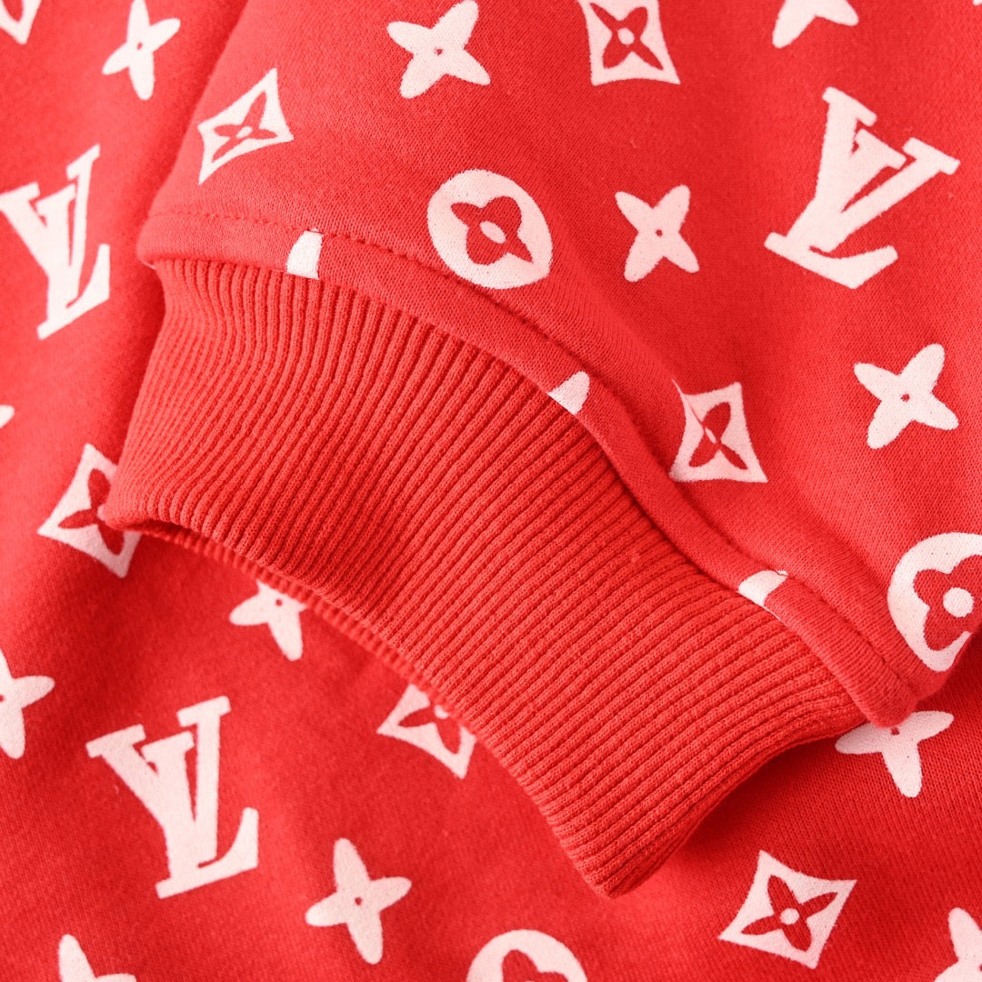 Supreme x LV Box Logo Hooded Sweatshirt