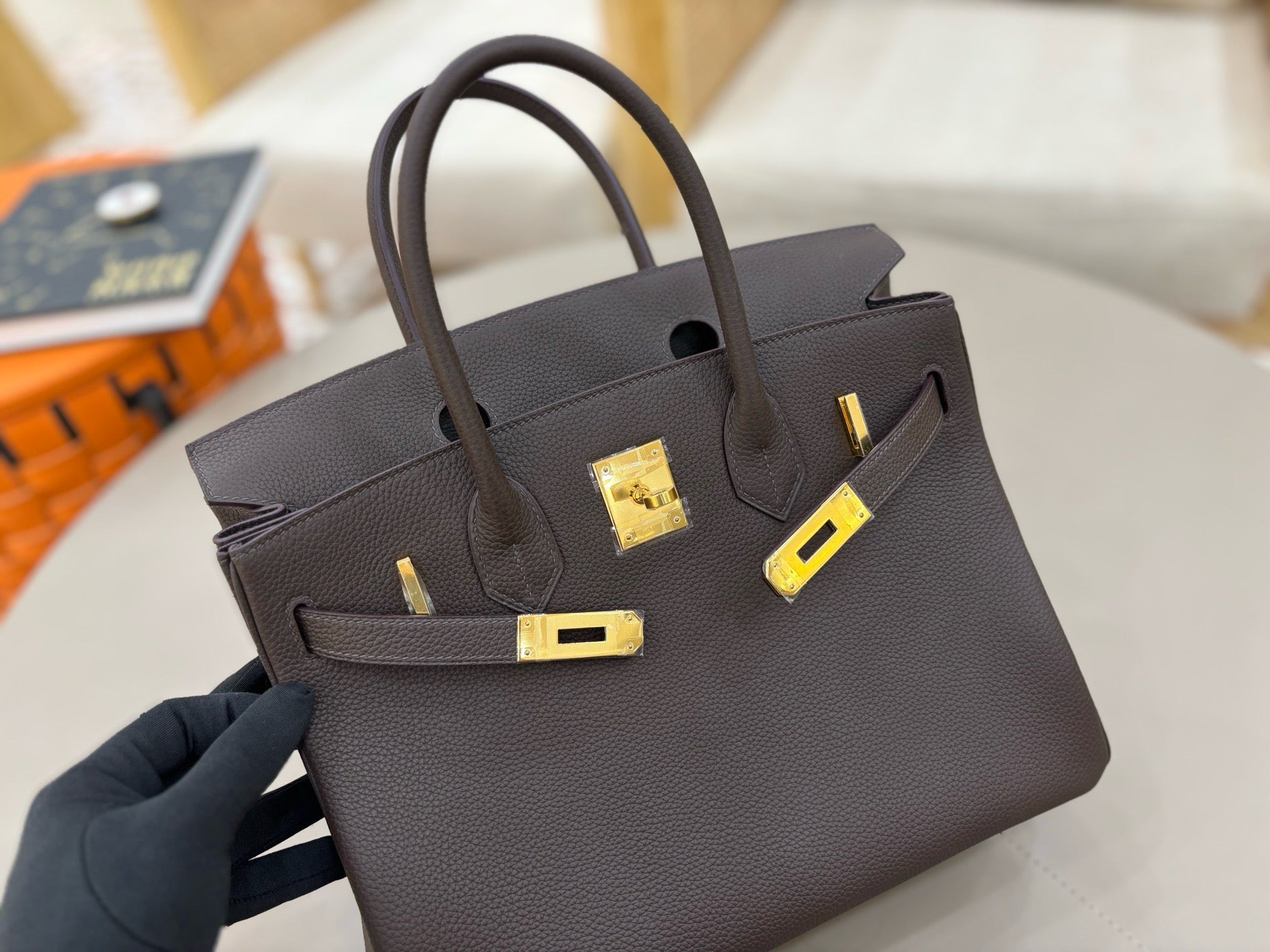 Hermes Birkin 30 in Togo Calfskin