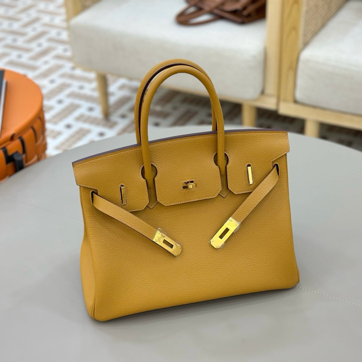 Hermes Birkin 30 in Togo Calfskin