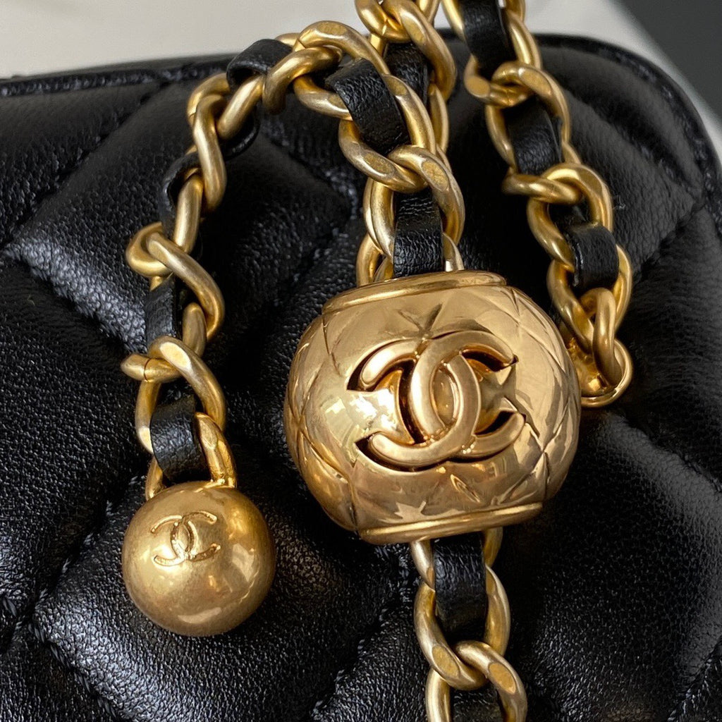 Chanel Pearl Crush Mini Cube Vanity in Lambskin