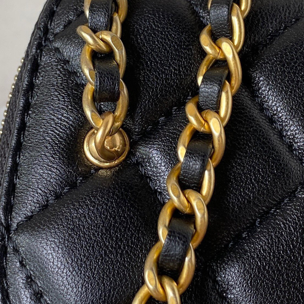 Chanel Pearl Crush Mini Cube Vanity in Lambskin