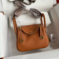 Hermes Lindy Mini Bag in Taurillon Clemence Leather