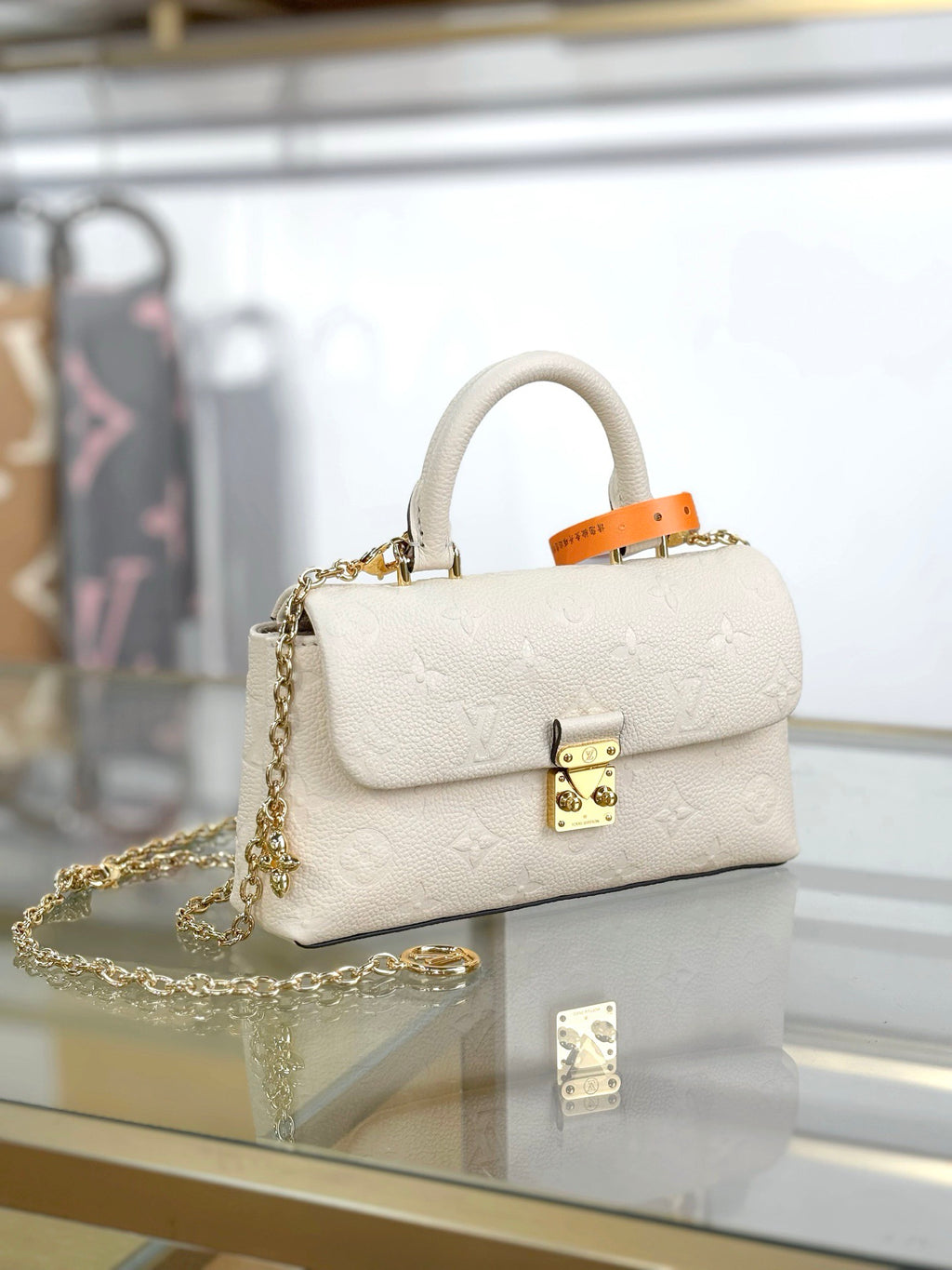 LV Nano Madeleine in Supple Grained Cowhide Leather