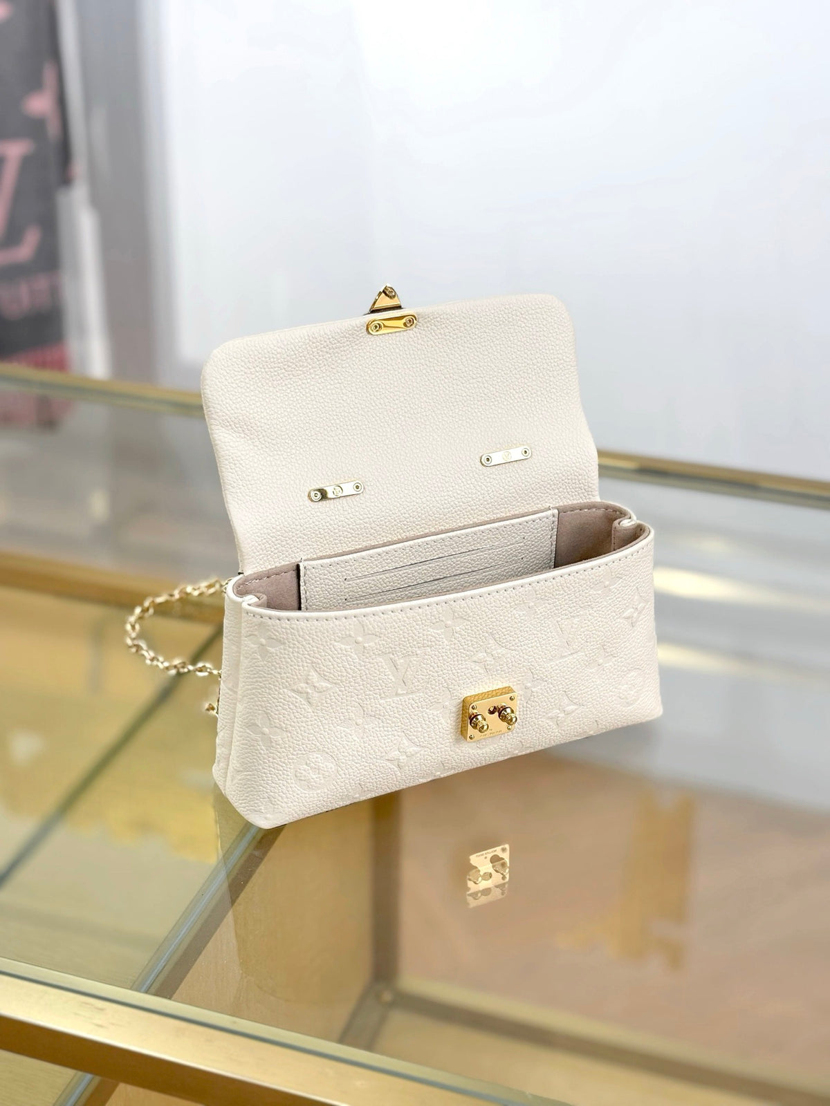 LV Nano Madeleine in Supple Grained Cowhide Leather