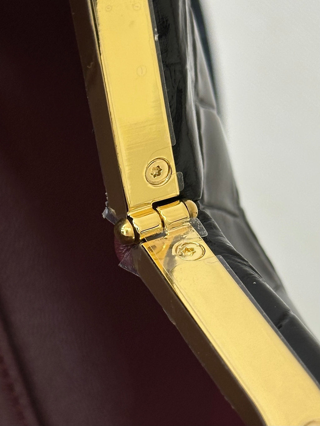 Chanel Clutch With Leather Strap in Crocodile Embossed Calfskin