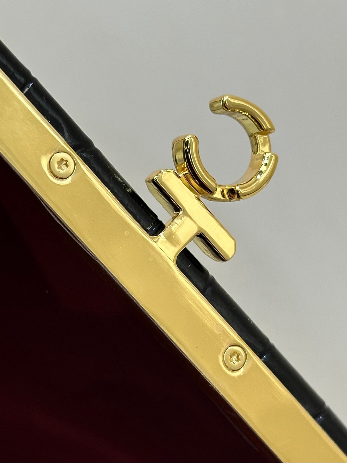 Chanel Clutch With Leather Strap in Crocodile Embossed Calfskin
