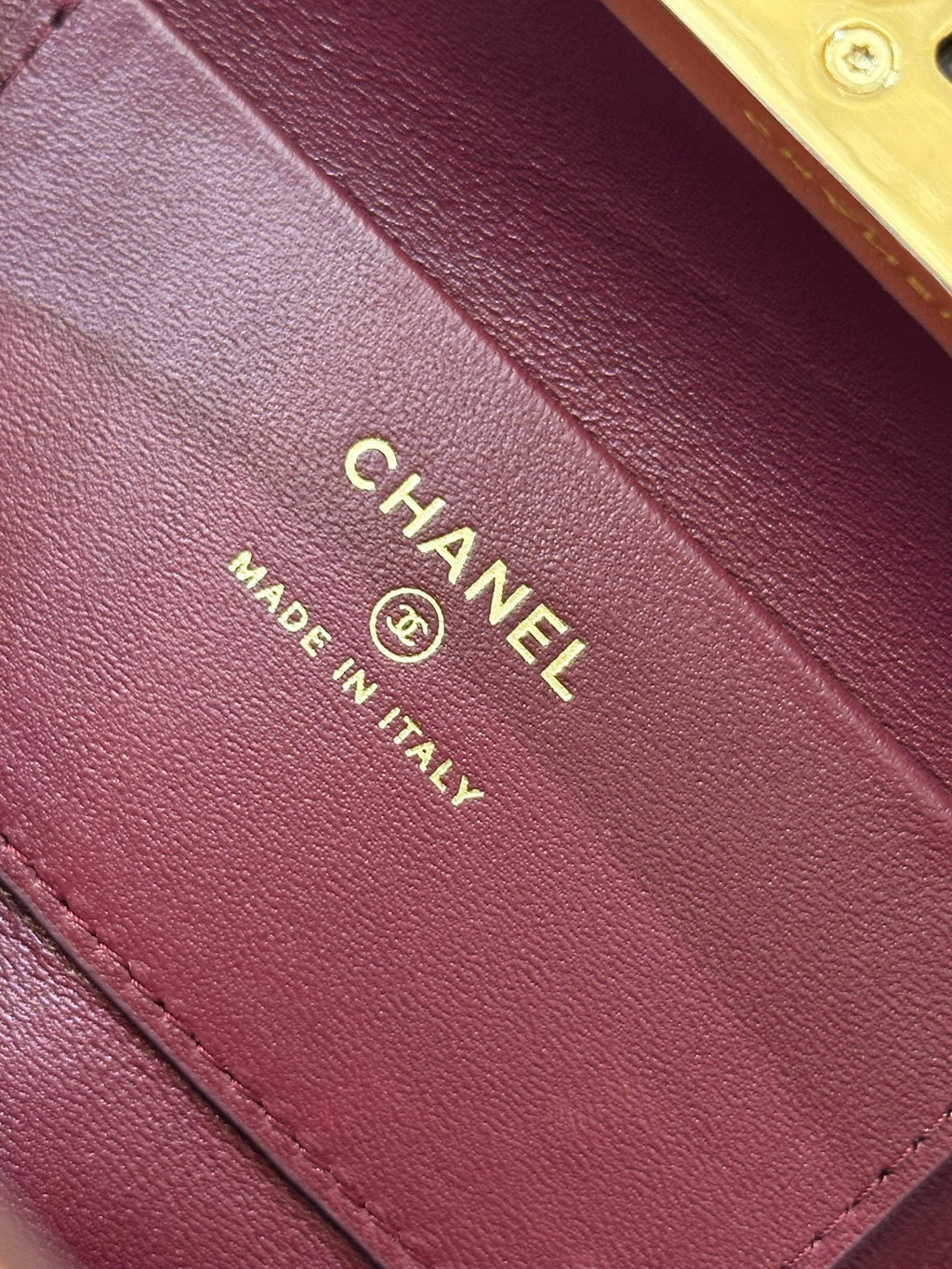 Chanel Clutch With Leather Strap in Crocodile Embossed Calfskin