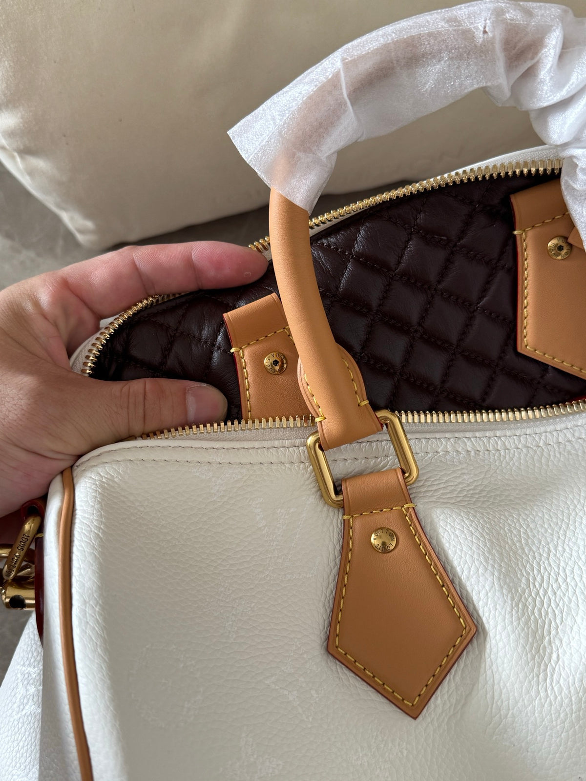 LV Speedy P9 Bandoulière 30 Reversible M2A409
