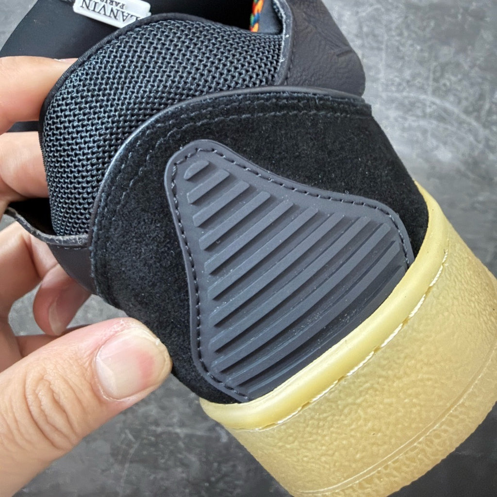 Lanvin Leather Curb Black