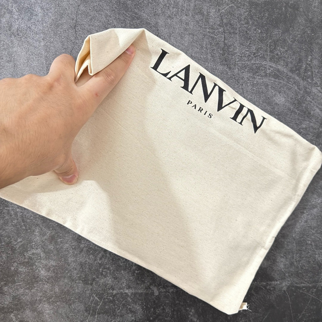 Lanvin Leather Curb Black