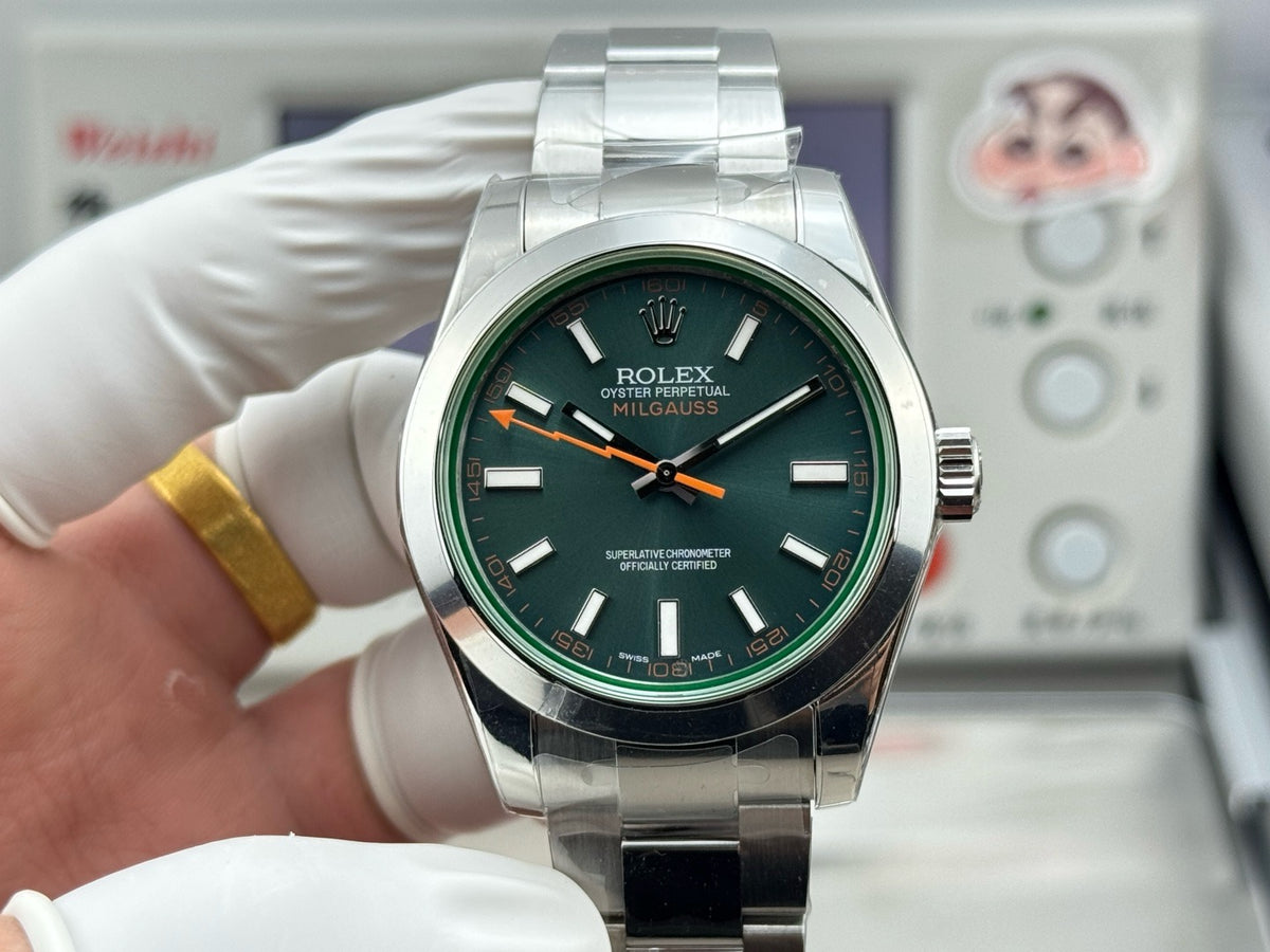 Rolex Milgauss 116400 40MM Full 904L Steel