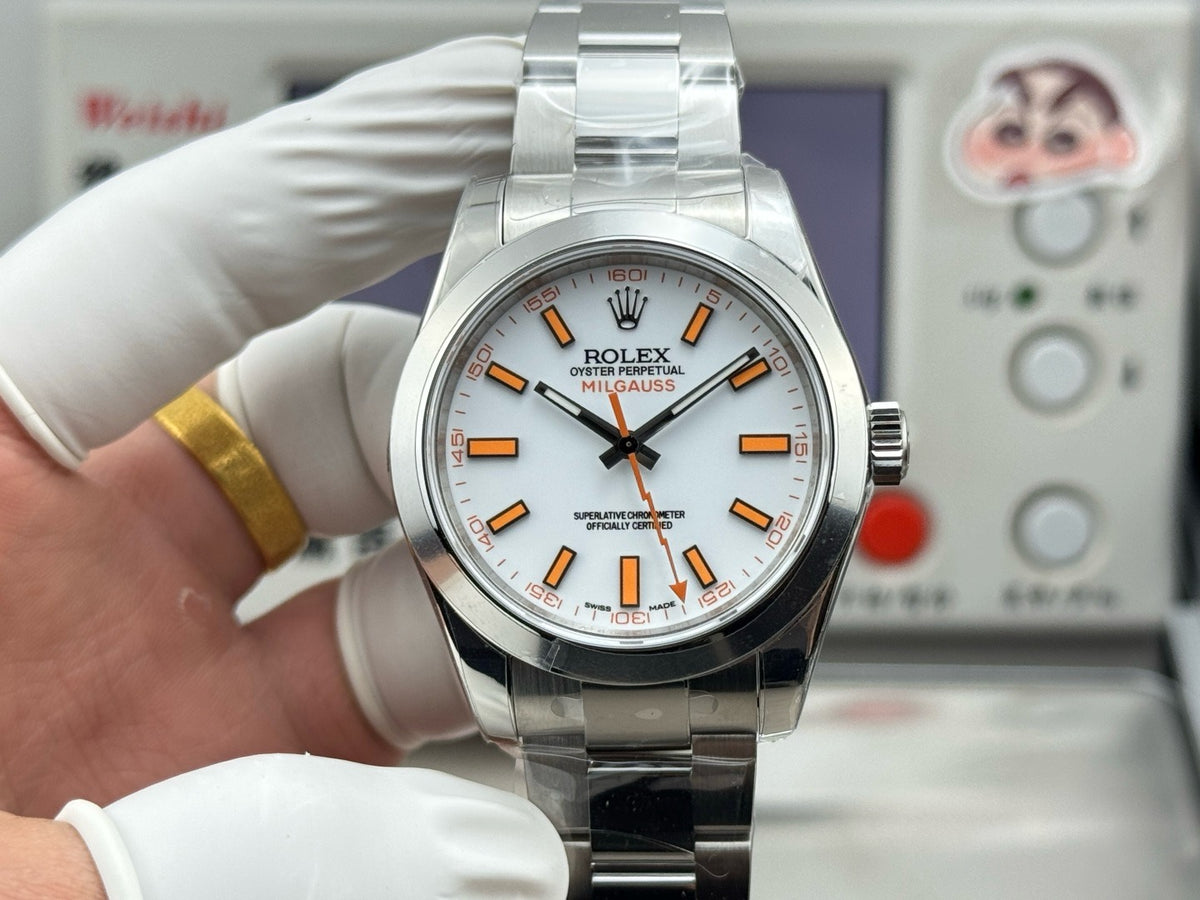 Rolex Milgauss 116400 40MM Full 904L Steel