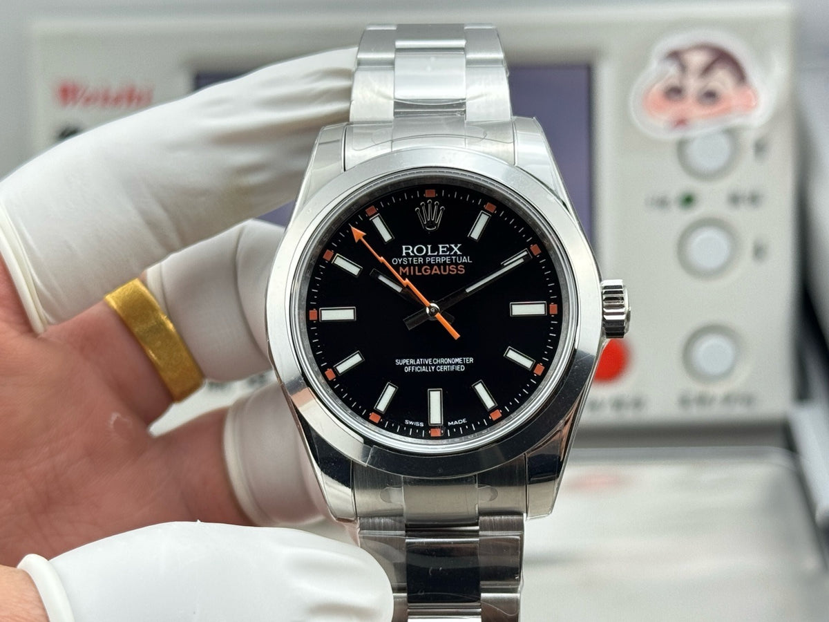 Rolex Milgauss 116400 40MM Full 904L Steel