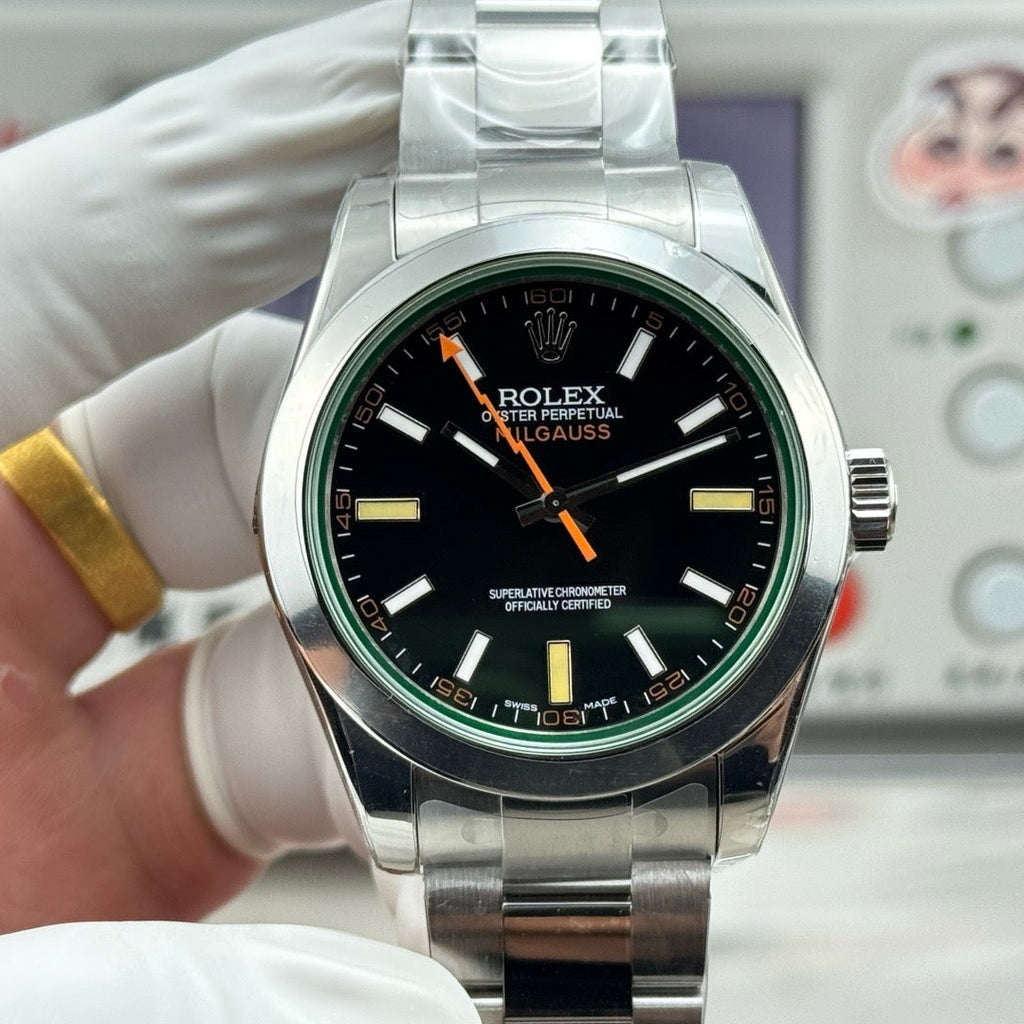 Rolex Milgauss 116400 40MM Full 904L Steel