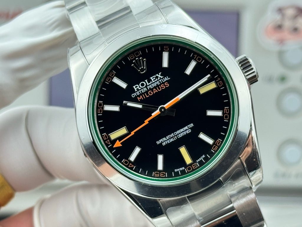 Rolex Milgauss 116400 40MM Full 904L Steel