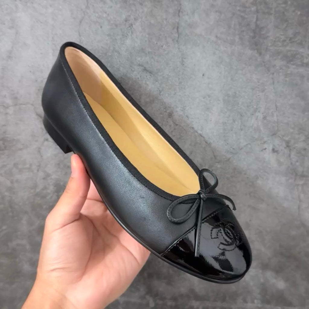 Chanel Classic Ballet Flats In Leather