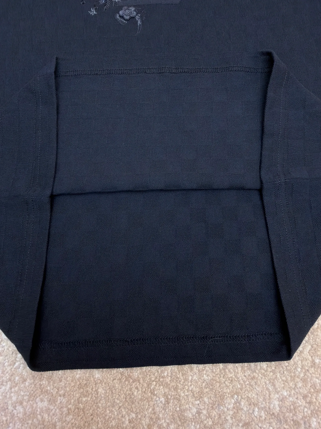 LV 1AJRHM Embroidered Signature T-Shirt