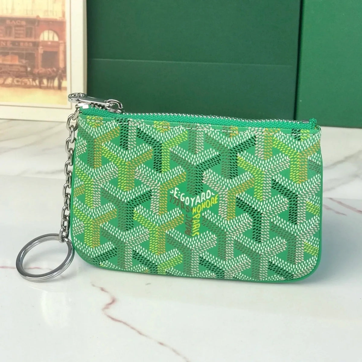 Goyard Sénat Nano Key Pouch Multicolored