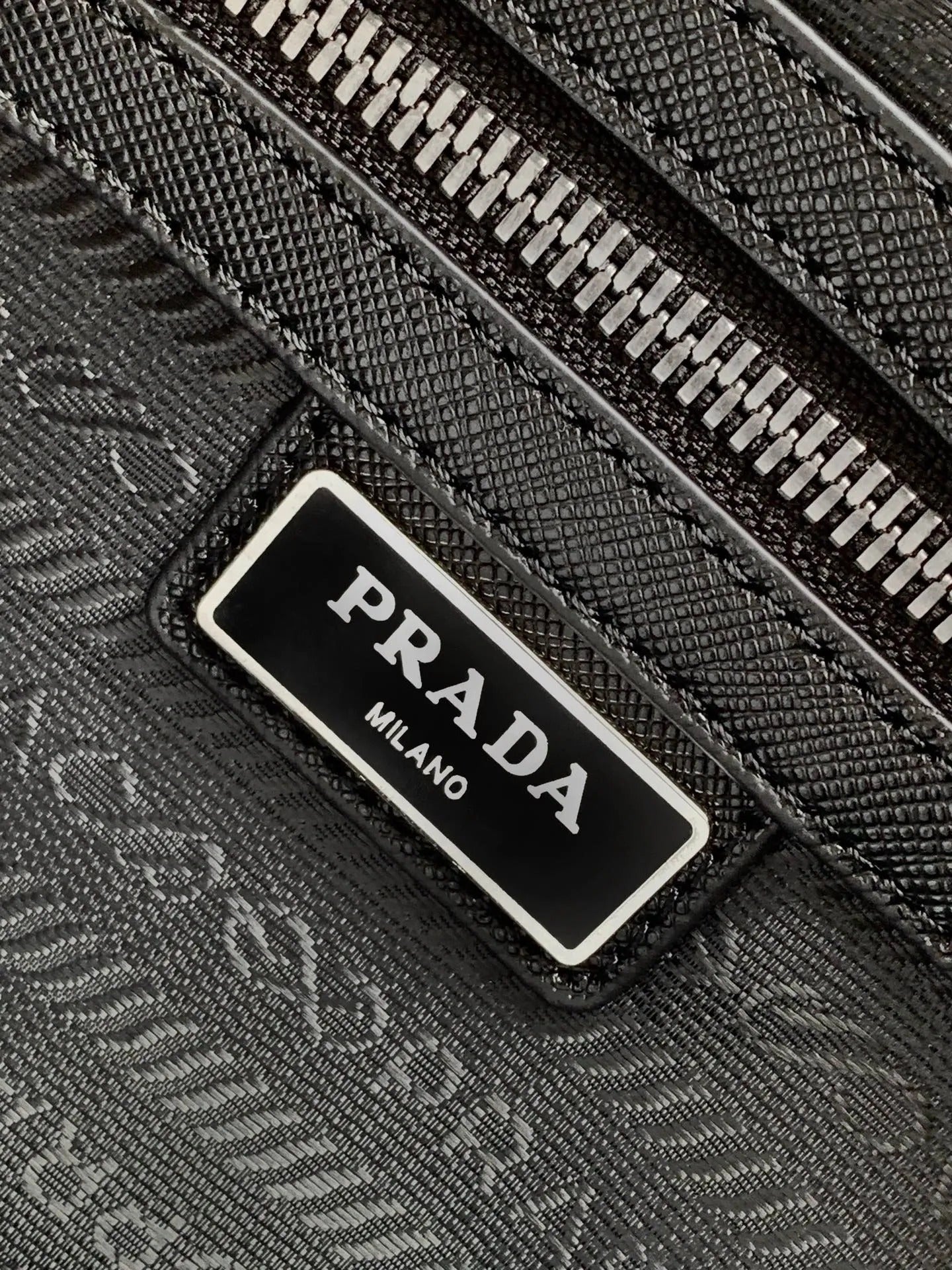 Prada Re-Nylon and Saffiano Shoulder Bag