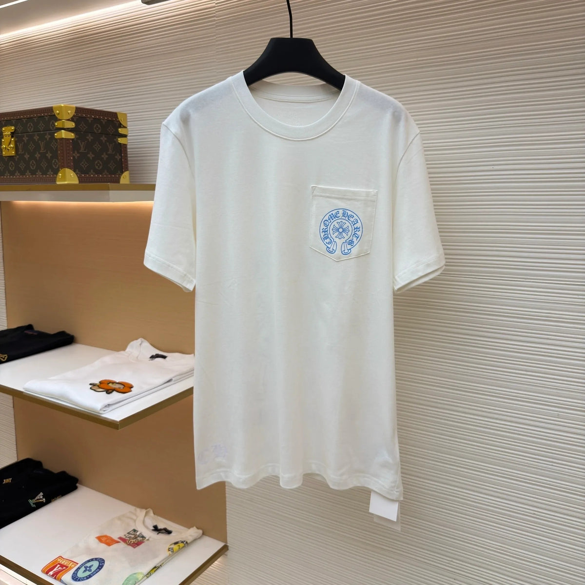 Chrome Hearts Miami Horseshoe Graphic Print T-Shirt