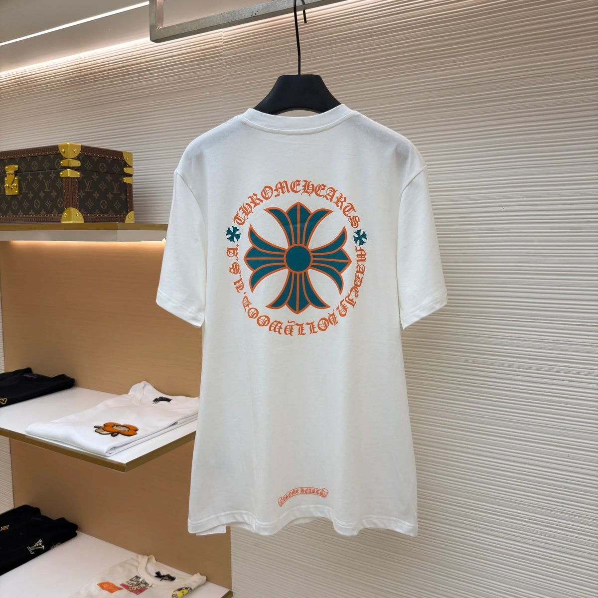Chrome Hearts Made In Hollywood Plus Cross T-shirt