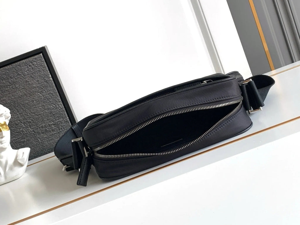 Prada Re-Nylon and Saffiano Shoulder Bag