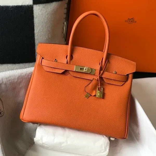 Hermes Birkin 25 in Togo Calfskin