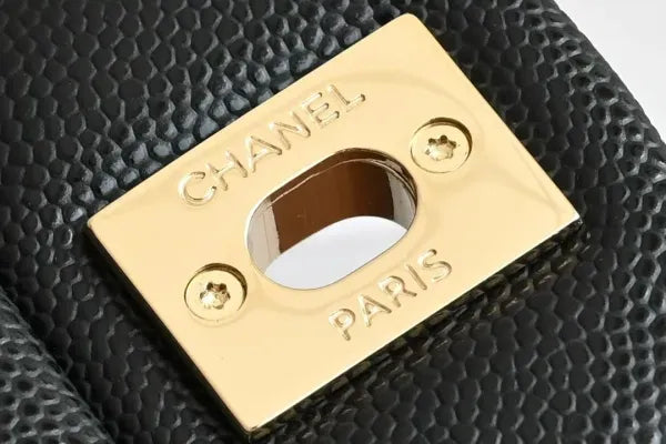 Chanel Classic Flap Bag in Grained Shiny Calfskin
