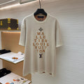 LV 1AK6YP Short-Sleeved Signature Crewneck