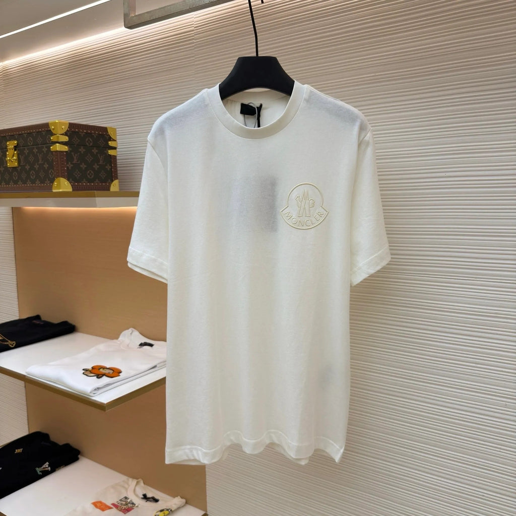 Moncler Three-Dimensional Logo Cotton T-Shirt