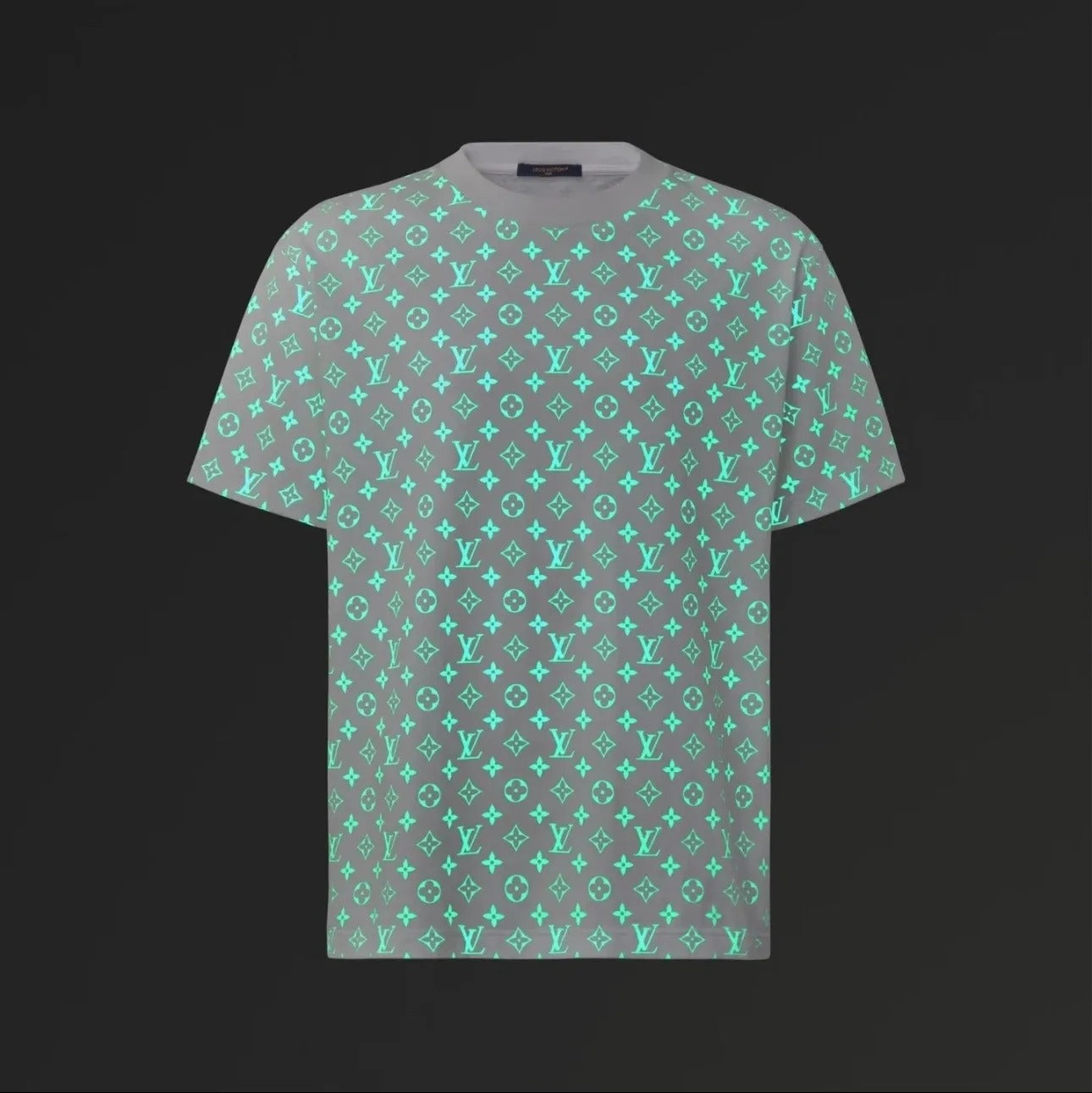 LV 1AK1J4 Mahina Print T-Shirt