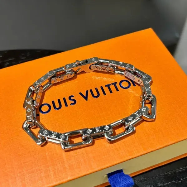 LV Chain Links Patches Bracelet