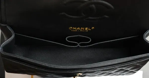 Chanel Classic Flap Bag in Grained Shiny Calfskin