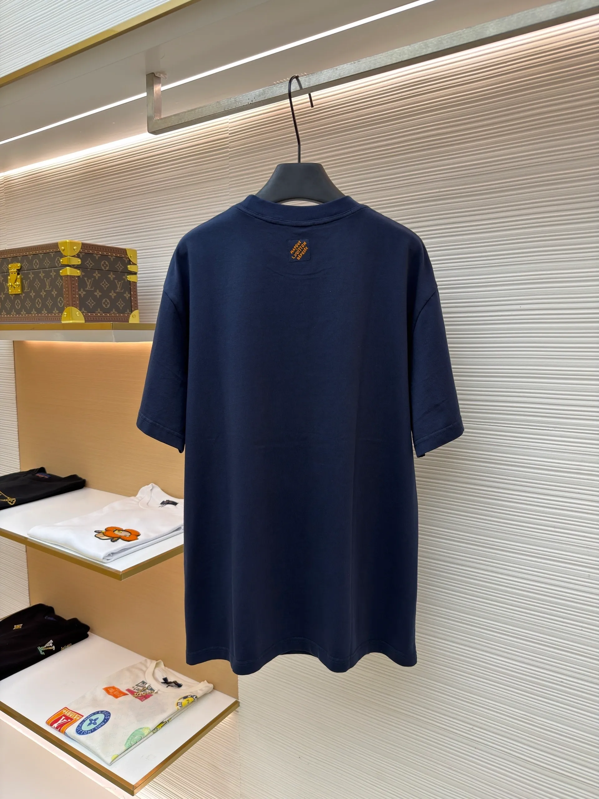 LV 1AK7HD Denim Signature T-Shirt