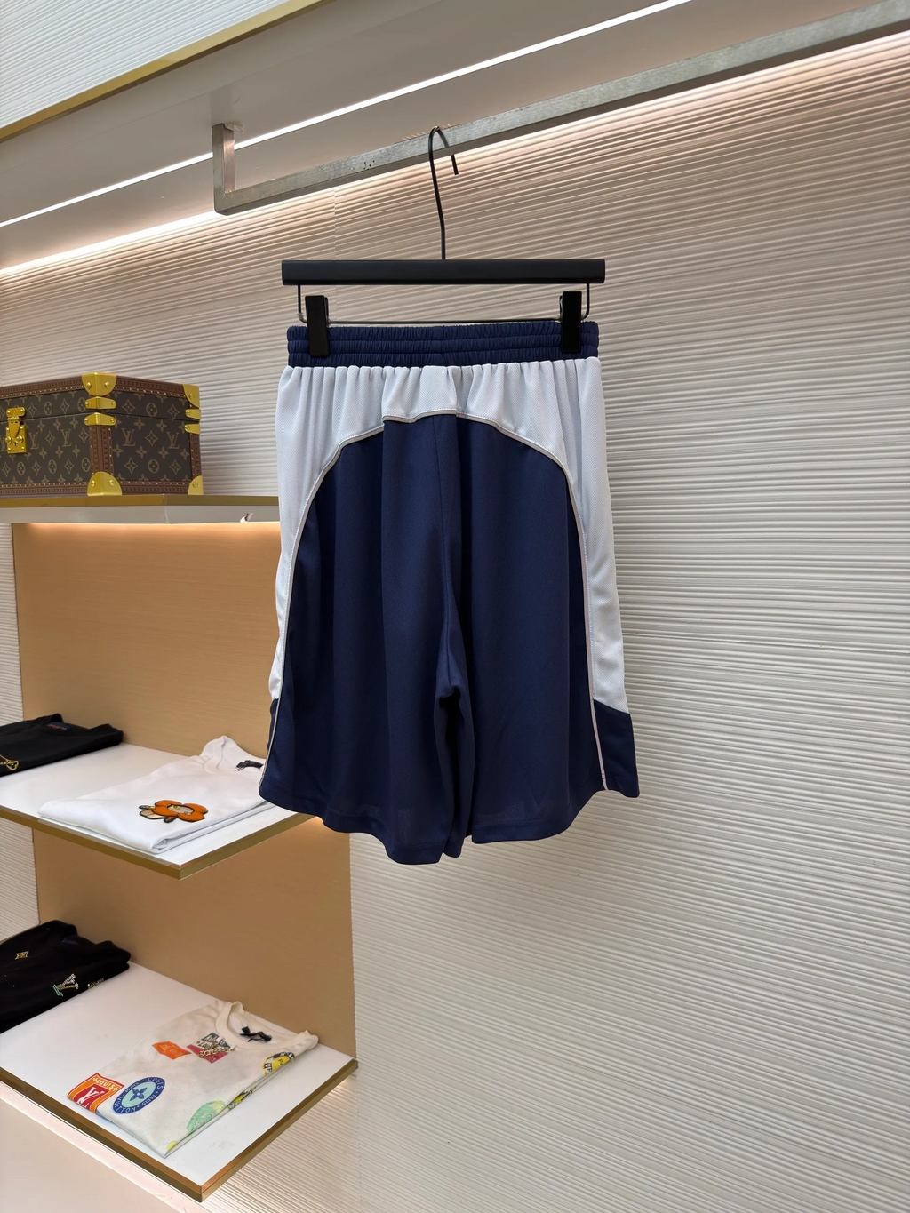 Balenciaga Soccer Baggy Shorts in Technical Jersey